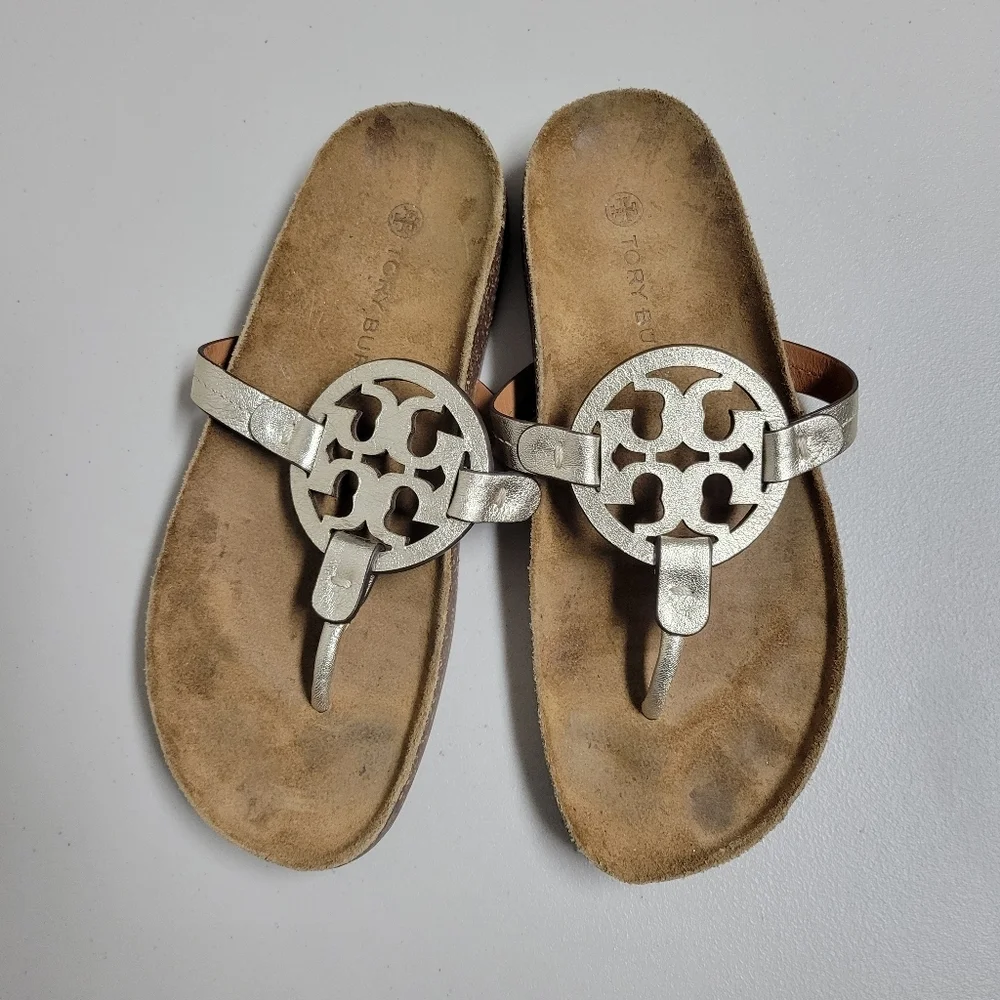 Tory Burch Miller Cloud Thong Sandals Size 7.5.